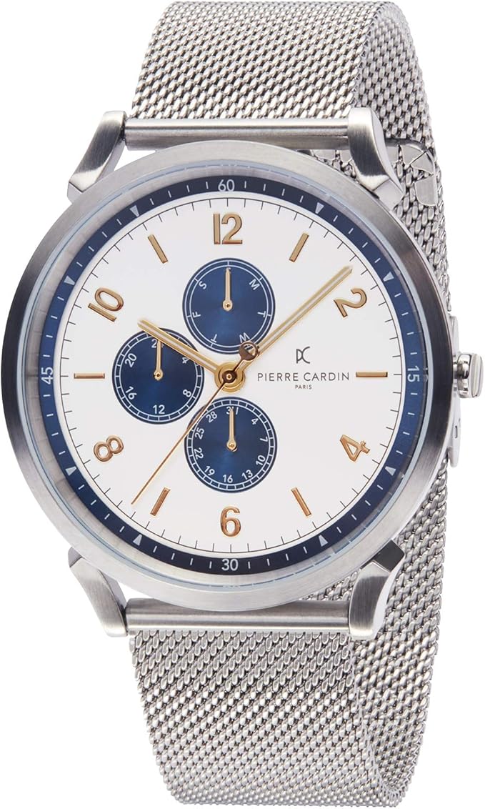 pierre cardin 皮尔·卡丹 男士多表盘石英手表 pigalle nine